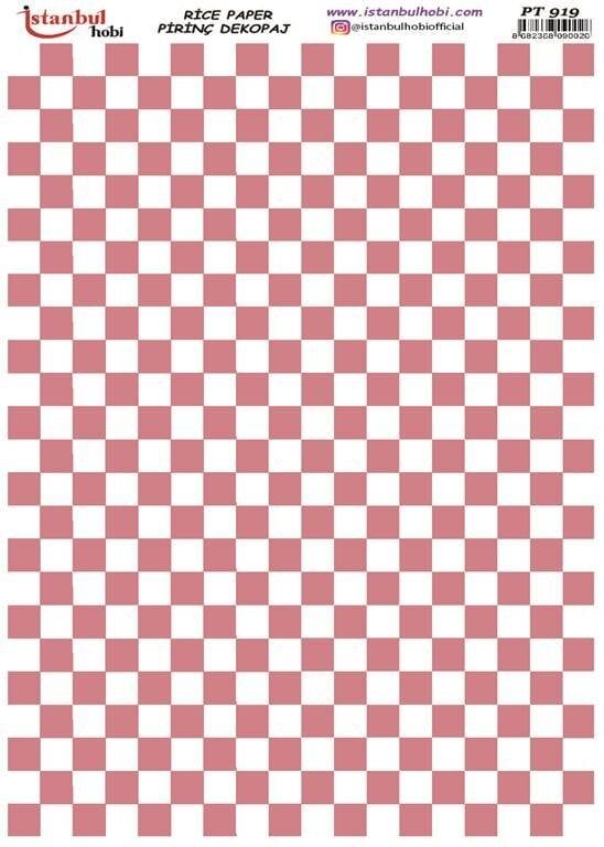 Pirinç Dekopaj Kağıdı 30x42cm PT-919
