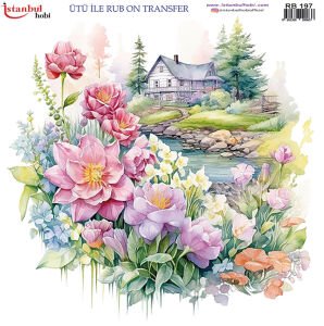 Ütü İle Rub On Transfer 30x30cm RB197