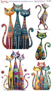 Ütü İle Rub On Transfer 30x50cm CK353