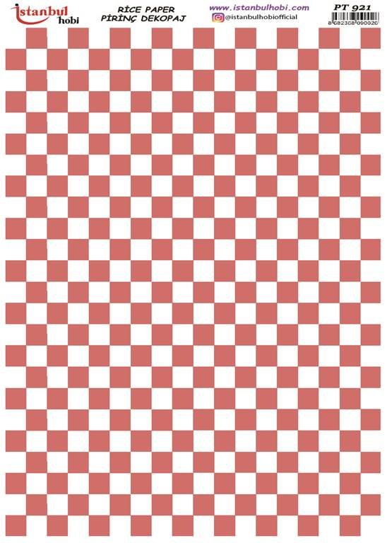 Pirinç Dekopaj Kağıdı 30x42cm PT-921