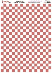Pirinç Dekopaj Kağıdı 30x42cm PT-921