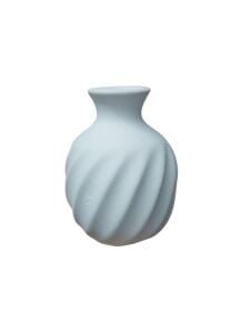 Burgulu Tombul Vazo 10x8cm