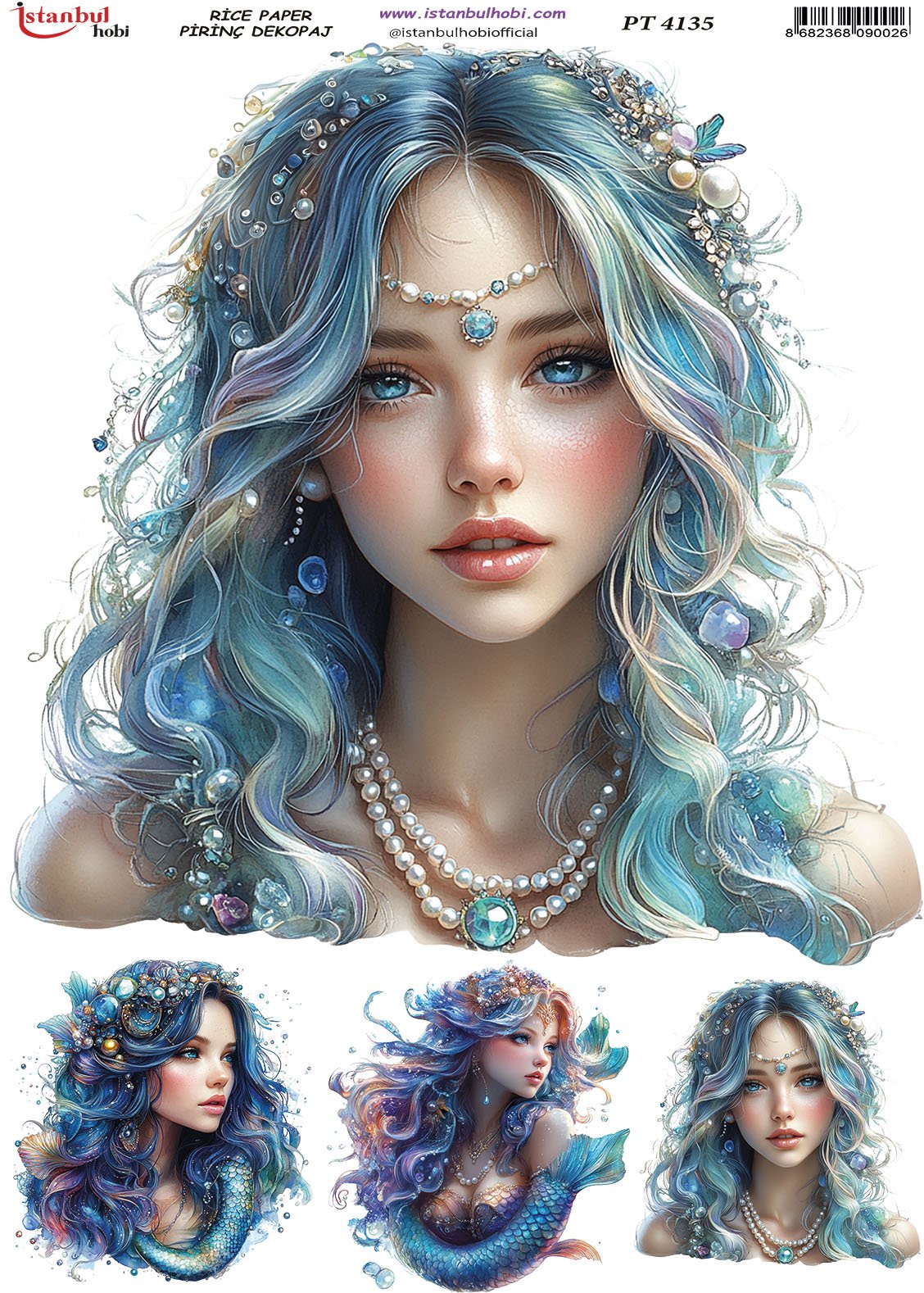 Pirinç Dekopaj Kağıdı 30x42cm PT-4135