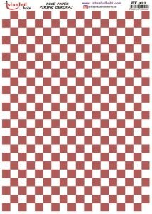 Pirinç Dekopaj Kağıdı 30x42cm PT-922