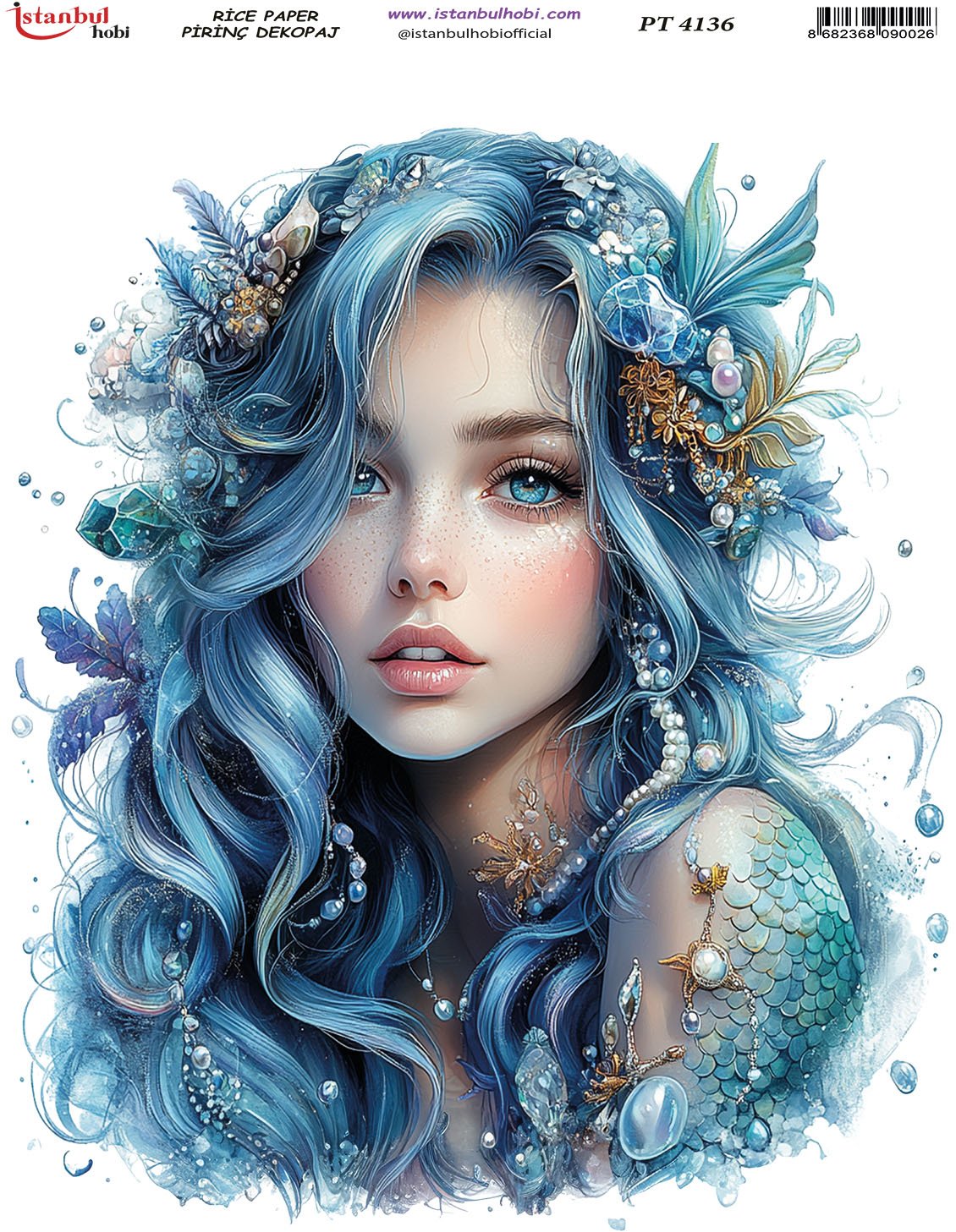 Pirinç Dekopaj Kağıdı 30x42cm PT-4136