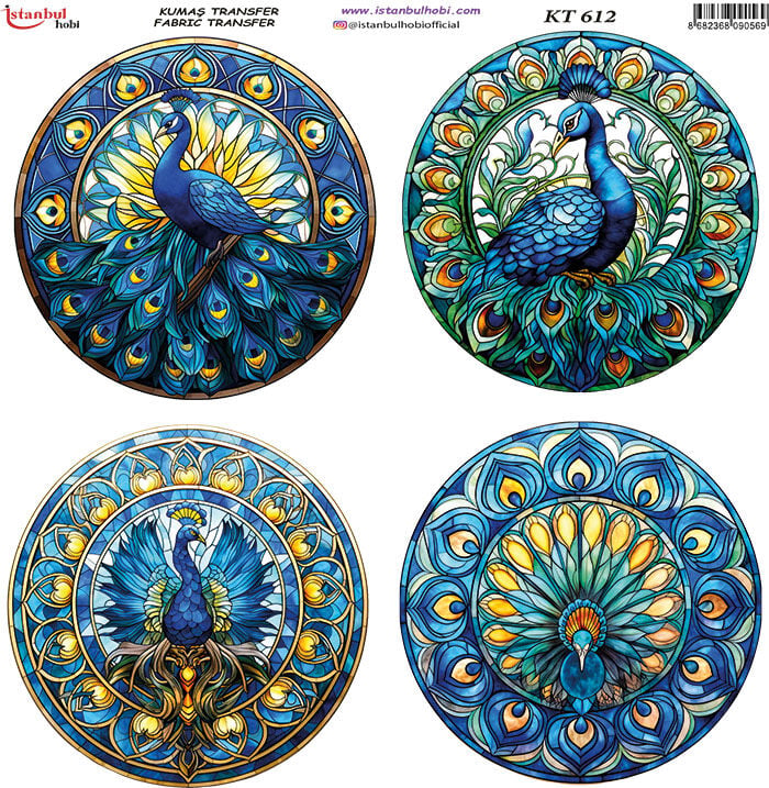 Kumaş Transfer Kağıdı 20x20cm KT-612
