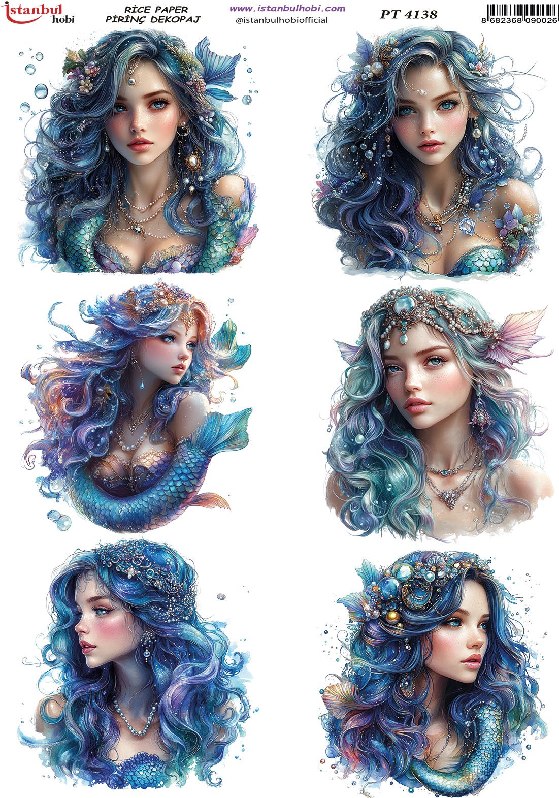 Pirinç Dekopaj Kağıdı 30x42cm PT-4138