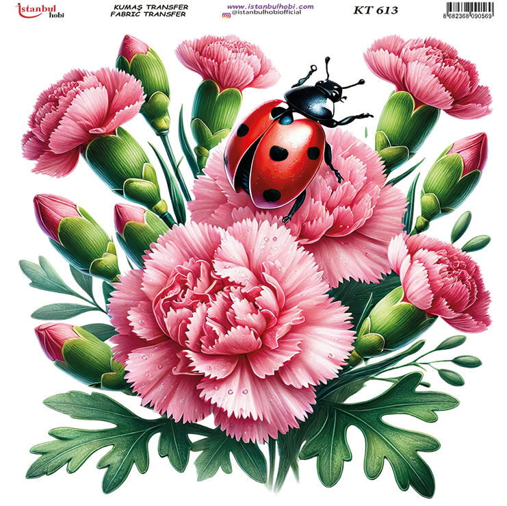 Kumaş Transfer Kağıdı 20x20cm KT-613