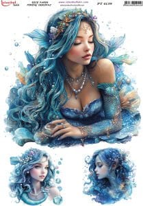 Pirinç Dekopaj Kağıdı 30x42cm PT-4139