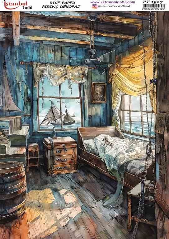Pirinç Dekopaj Kağıdı 30x42cm PT-1927
