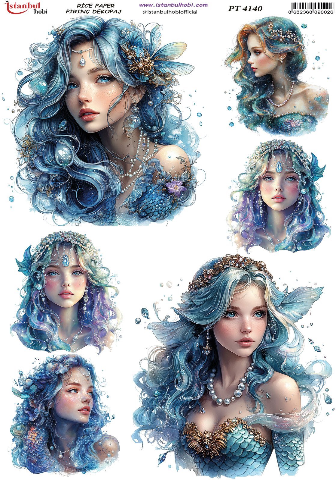 Pirinç Dekopaj Kağıdı 30x42cm PT-4140