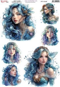 Pirinç Dekopaj Kağıdı 30x42cm PT-4140