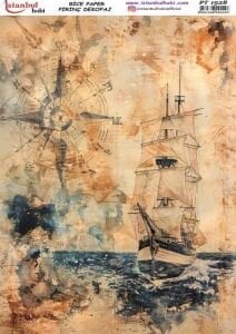 Pirinç Dekopaj Kağıdı 30x42cm PT-1928