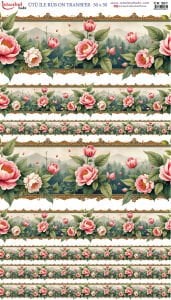 Ütü İle Rub On Transfer 30x50cm CK361