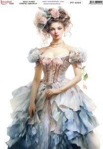 Pirinç Dekopaj Kağıdı 30x42cm PT-4164