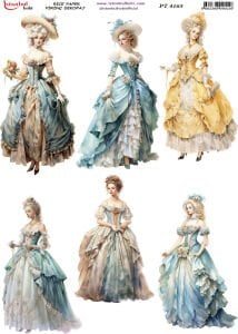 Pirinç Dekopaj Kağıdı 30x42cm PT-4165