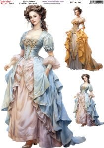 Pirinç Dekopaj Kağıdı 30x42cm PT-4166