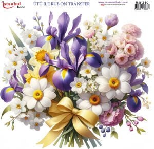 Ütü İle Rub On Transfer 30x30cm RB210