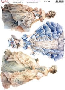 Pirinç Dekopaj Kağıdı 30x42cm PT-4168