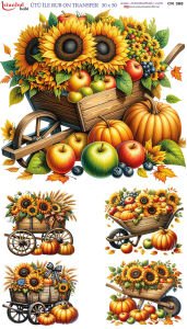 Ütü İle Rub On Transfer 30x50cm CK368