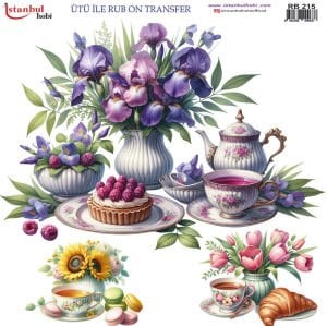 Ütü İle Rub On Transfer 30x30cm RB215