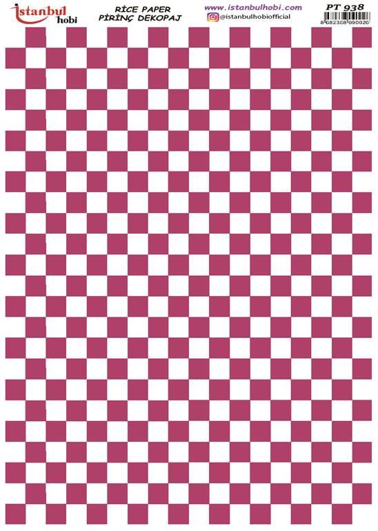 Pirinç Dekopaj Kağıdı 30x42cm PT-938