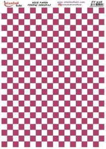 Pirinç Dekopaj Kağıdı 30x42cm PT-938
