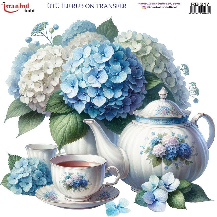Ütü İle Rub On Transfer 30x30cm RB217