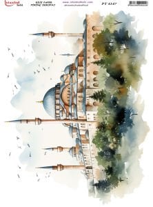 Pirinç Dekopaj Kağıdı 30x42cm PT-4147