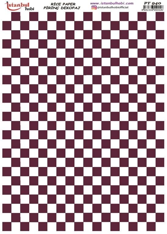 Pirinç Dekopaj Kağıdı 30x42cm PT-940