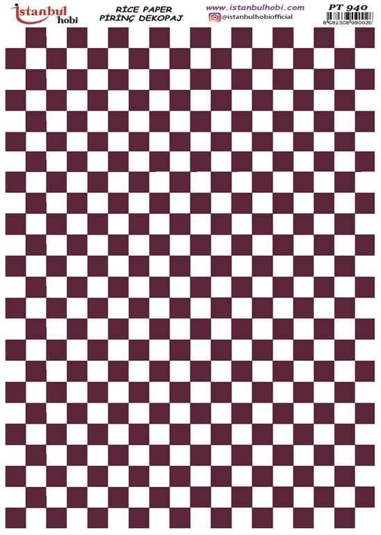 Pirinç Dekopaj Kağıdı 30x42cm PT-940