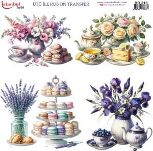 Ütü İle Rub On Transfer 30x30cm RB218