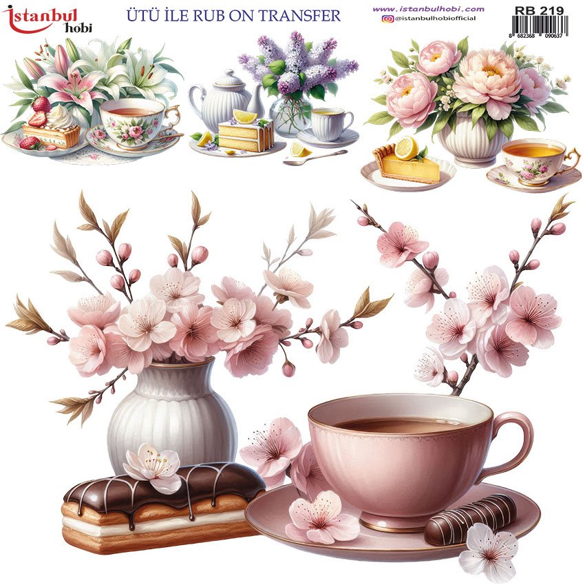 Ütü İle Rub On Transfer 30x30cm RB219