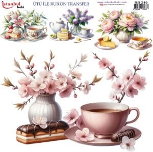 Ütü İle Rub On Transfer 30x30cm RB219