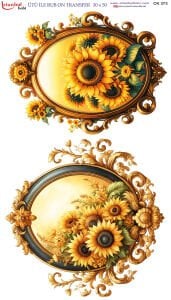 Ütü İle Rub On Transfer 30x50cm CK373