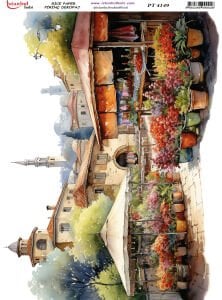 Pirinç Dekopaj Kağıdı 30x42cm PT-4149