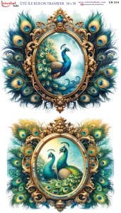 Ütü İle Rub On Transfer 30x50cm CK374