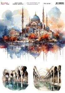 Pirinç Dekopaj Kağıdı 30x42cm PT-4150