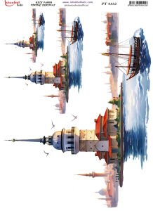 Pirinç Dekopaj Kağıdı 30x42cm PT-4152