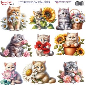 Ütü İle Rub On Transfer 30x30cm RB223