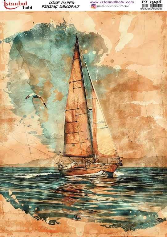 Pirinç Dekopaj Kağıdı 30x42cm PT-1946