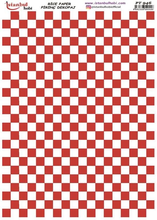 Pirinç Dekopaj Kağıdı 30x42cm PT-946