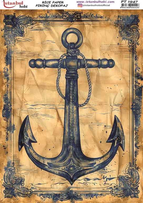 Pirinç Dekopaj Kağıdı 30x42cm PT-1947
