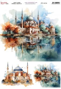 Pirinç Dekopaj Kağıdı 30x42cm PT-4154