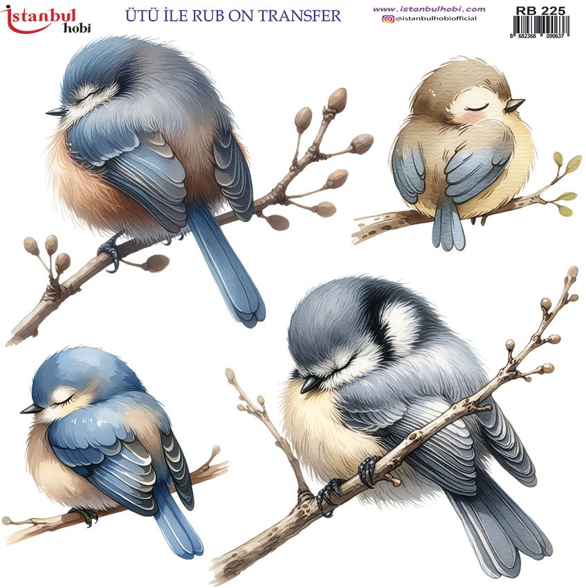 Ütü İle Rub On Transfer 30x30cm RB225