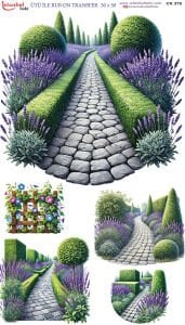 Ütü İle Rub On Transfer 30x50cm CK379