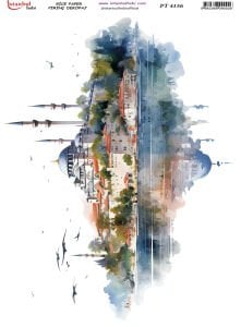 Pirinç Dekopaj Kağıdı 30x42cm PT-4156