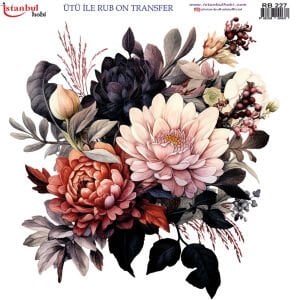 Ütü İle Rub On Transfer 30x30cm RB227