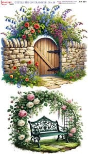 Ütü İle Rub On Transfer 30x50cm CK381