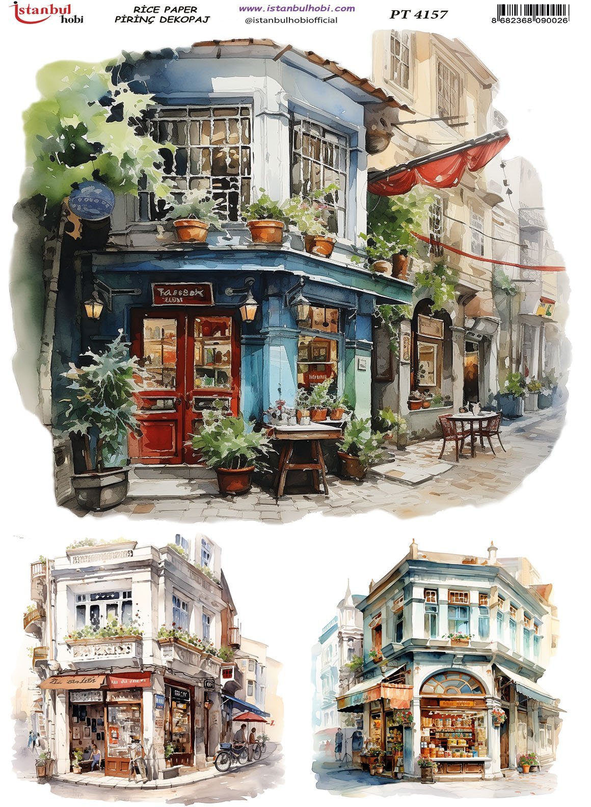 Pirinç Dekopaj Kağıdı 30x42cm PT-4157